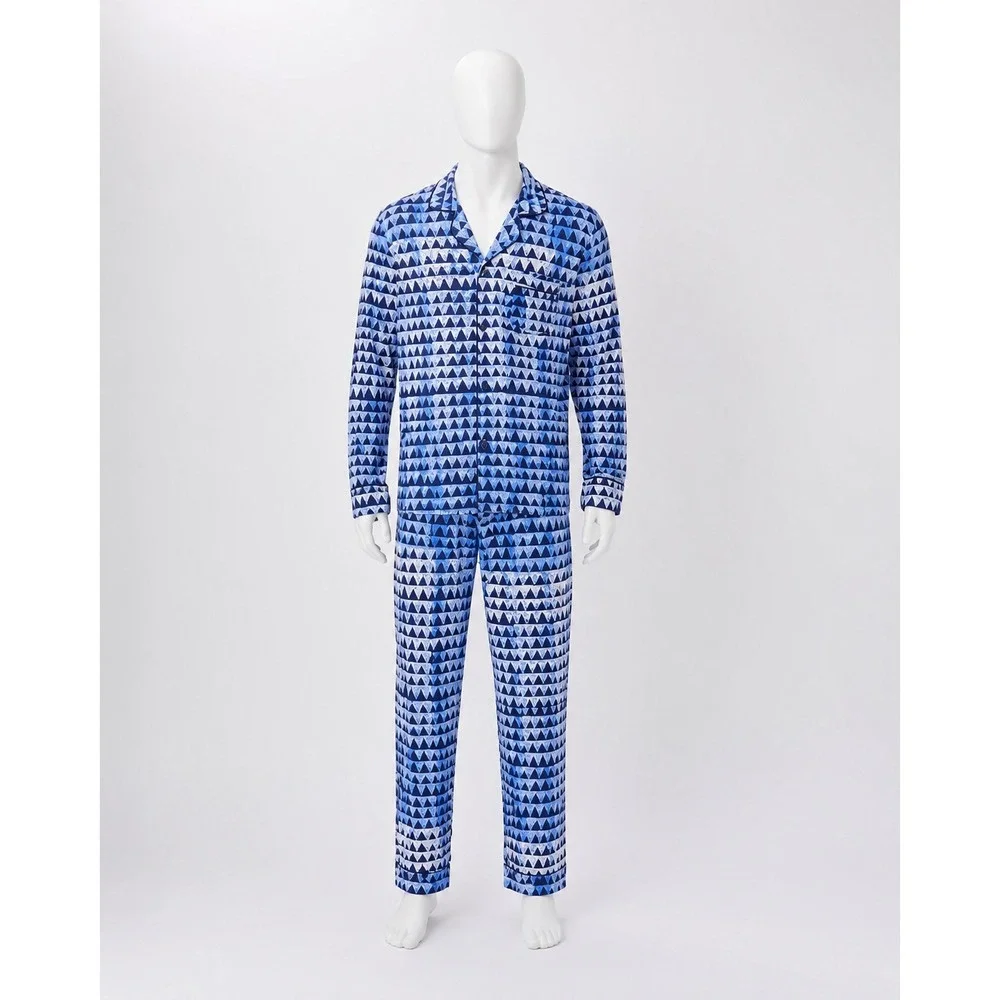 Cosabella Bella Men's Classic Pajama Set Mini Jazzy Jeff Pima Cotton Modal L